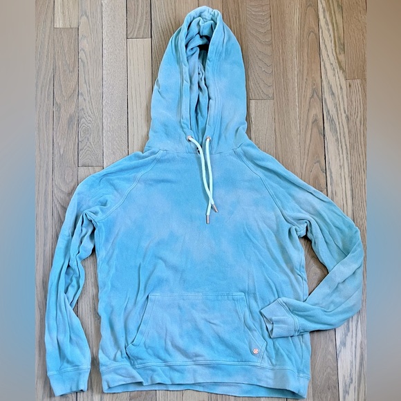 Volcom Womens Blue Fog Tie-Dye Lil Hoodie. Size Small. - Picture 5 of 7